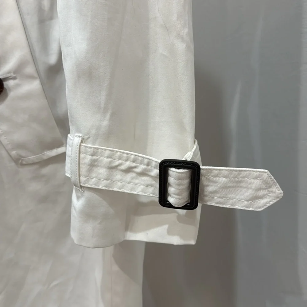 NEW Banana Republic Double-Breasted Trench Coat - Picture 6 of 15